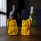 Kutani Ware Maneki Neko – Matte Glaze Lucky Cat