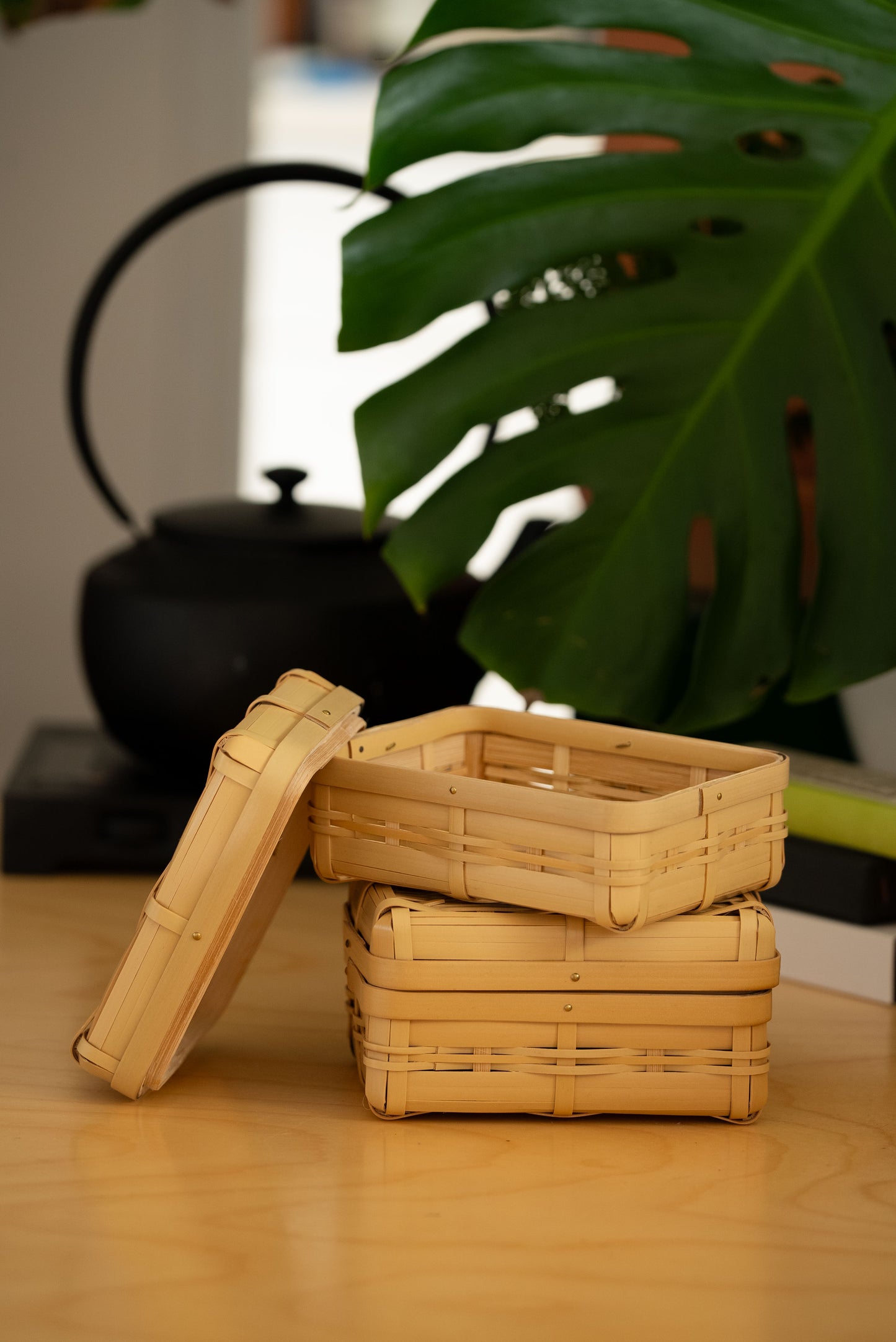 Kakumono Handwoven Bamboo Bento Box
