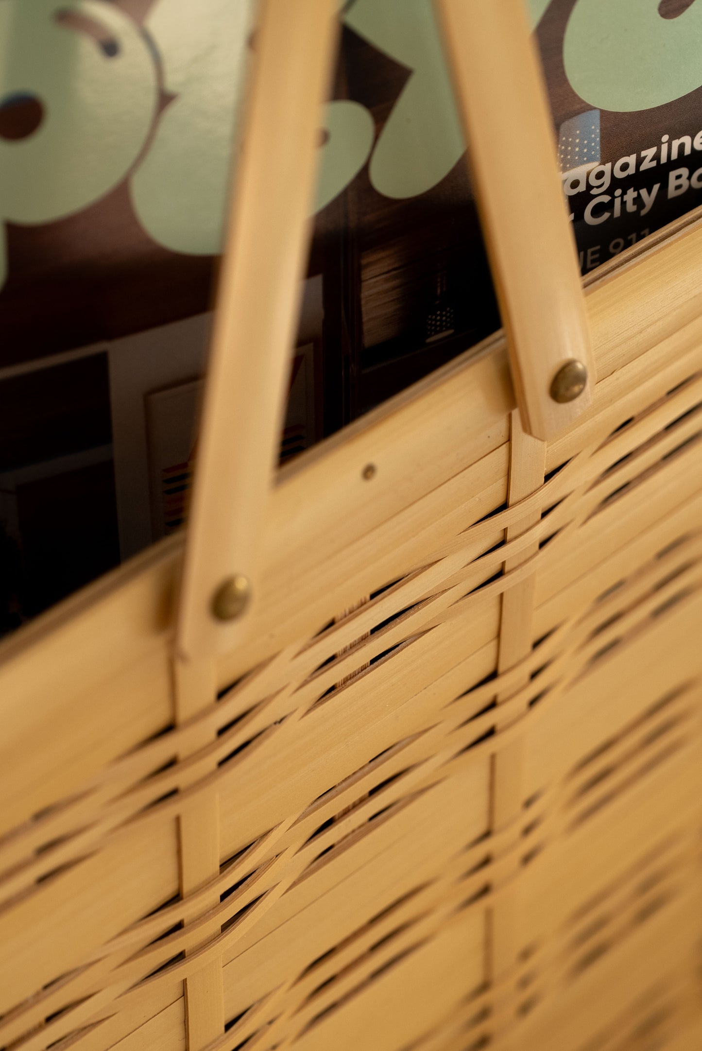 Kakumono Handwoven Bamboo Basket