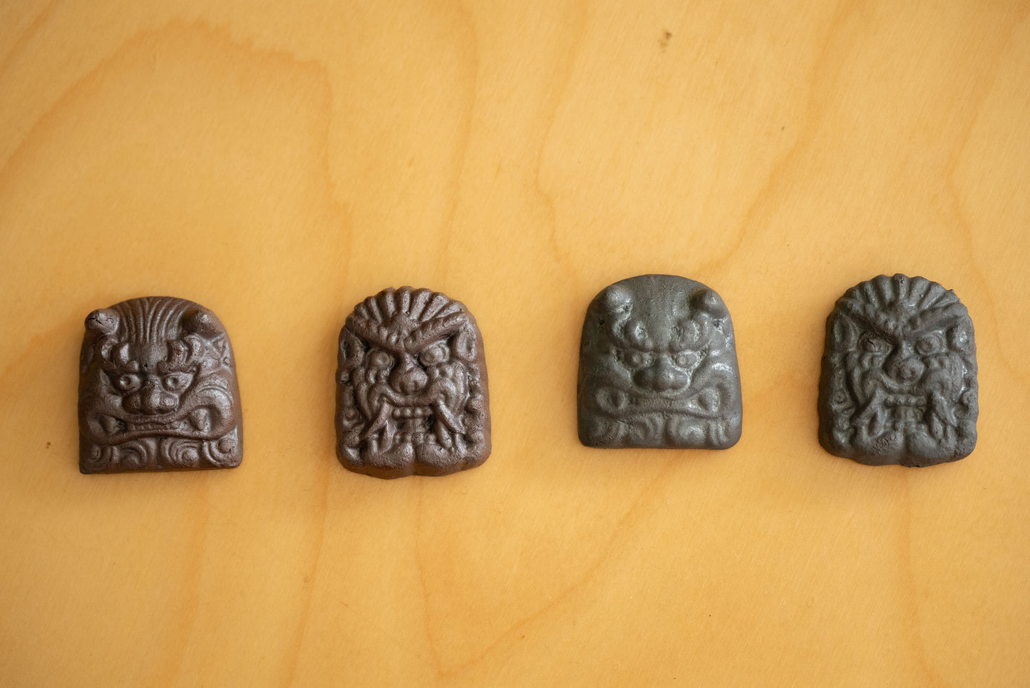 Oni-Gawara Chopstick Rest by Echizen Seramica